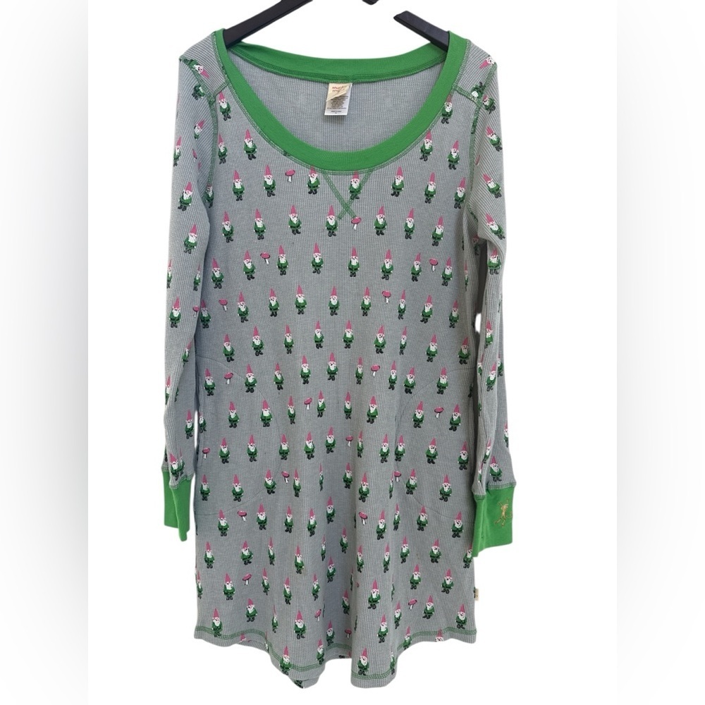 Munki Munki gnome Sleep Shirt Long Sleeve